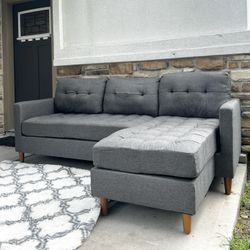 Like New Gray Couch 