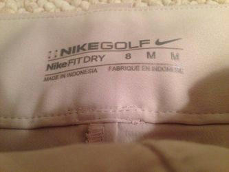 Nike WM beige golf skirt 8