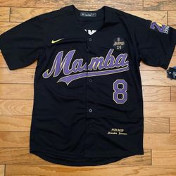 Kobe Black Or White Baseball Jersey