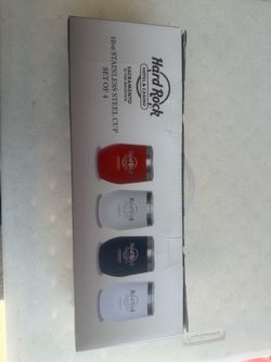 Hard rock 12 oz cups