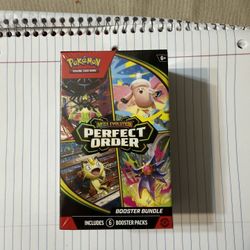 Pokemon Perfect Order Booster Bundle 