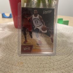 LeBron James Panini Prestige 2016-17 