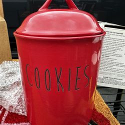 Rae Dunn Cookie Jar 