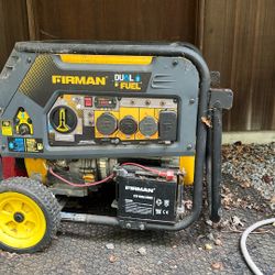 Firman Dual Fuel Generator