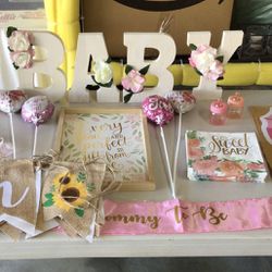 Baby In Bloom Baby Shower Decorations