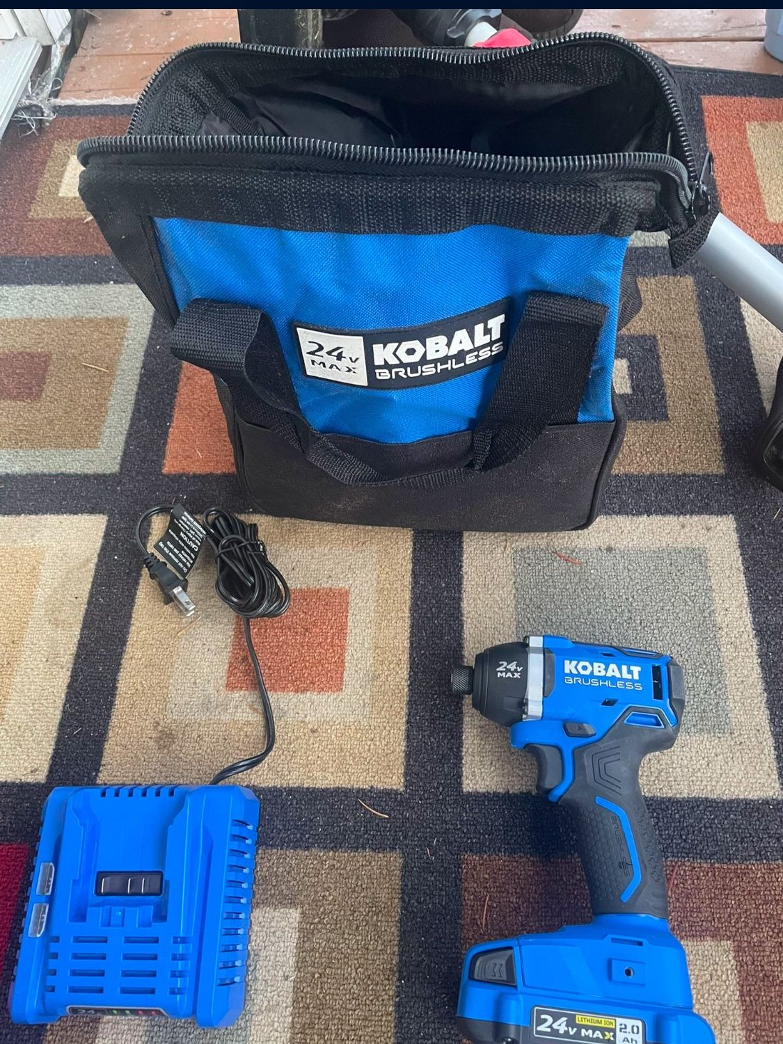 Kobalt Impact driver with charger and 1 battery