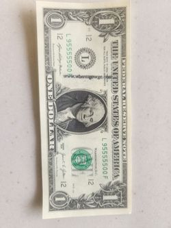 $1 bill