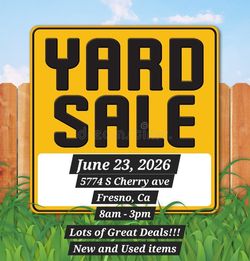 Huge Yard Sale
