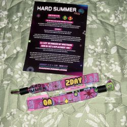 HARD SUMMER WRISTBAND 2025