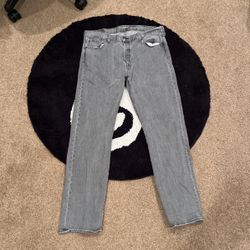 grey wash levi 501’s 36x32