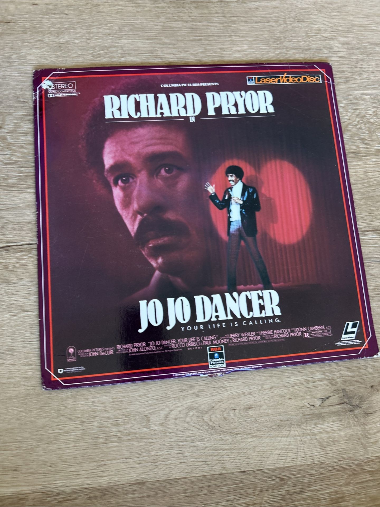 Jo Jo Dancer Richard Pryor Laserdisc