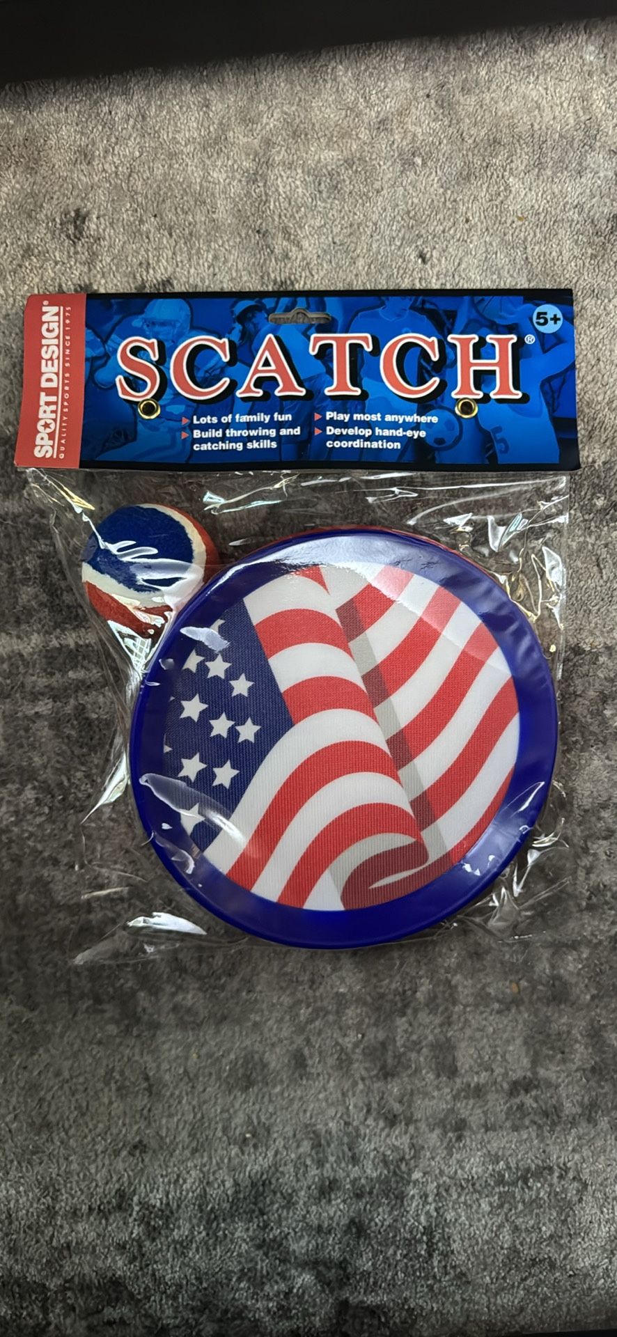 Velcro Ball And Toss Game