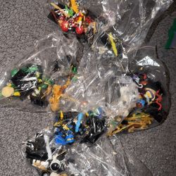 Lego Ninjago themed minifigures - Not Genuine Lego