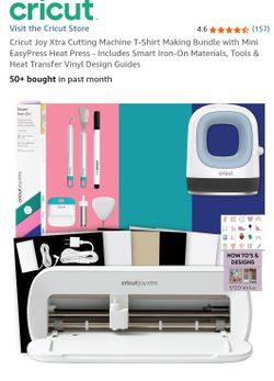 NEW Unboxed Cricut Joy Xtra with cutting mats