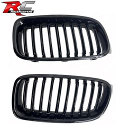 Fits 2012-2018 BMW F30 3 Series Sedan Performance Front Bumper Upper Grille Black ABS