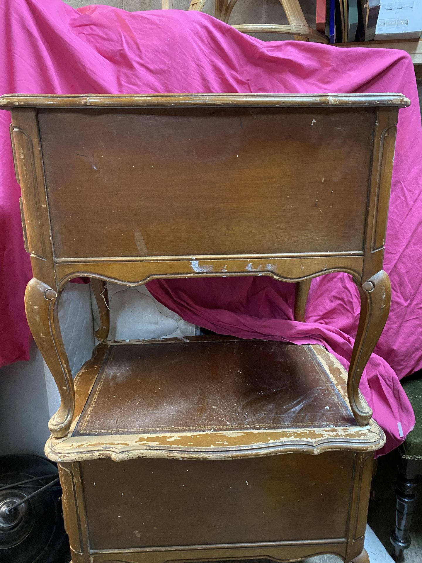 Brown tables