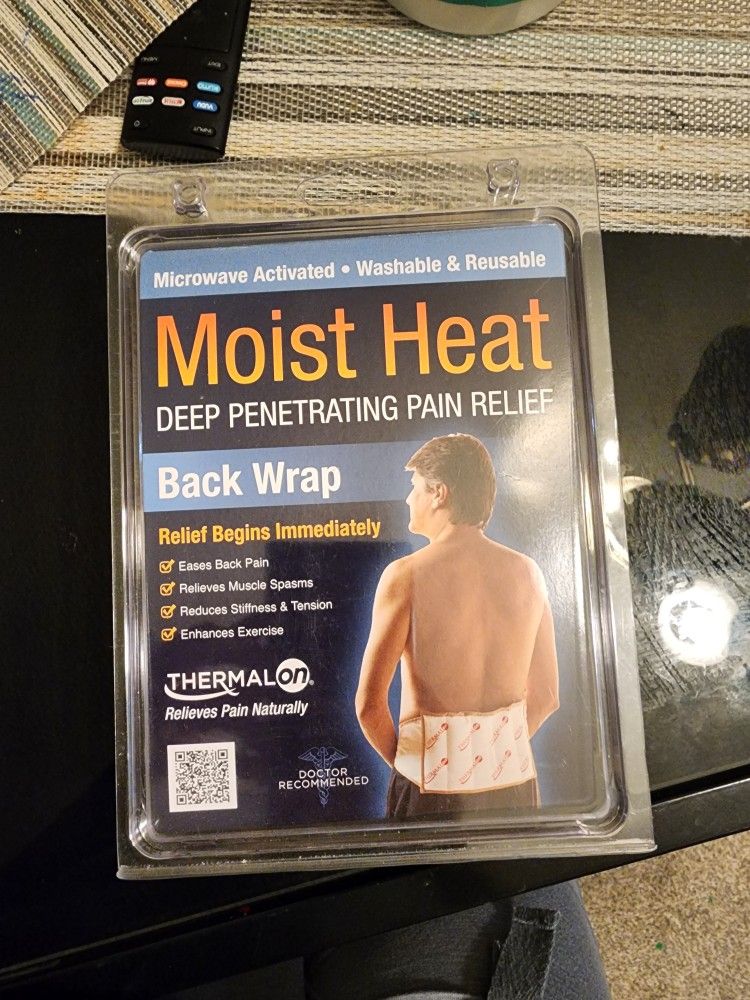 Moist Heat Microwave Washable Wrap For Pain Releif 