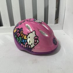 HELLO KITTY 💝SANRIO  Bicycle Helmet Pink Multi ✨Cute 