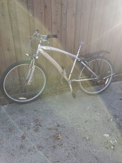 Old bike without seat