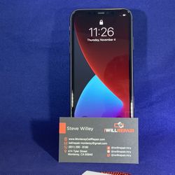 Apple iPhone 11 black 64 GB Unlocked $500