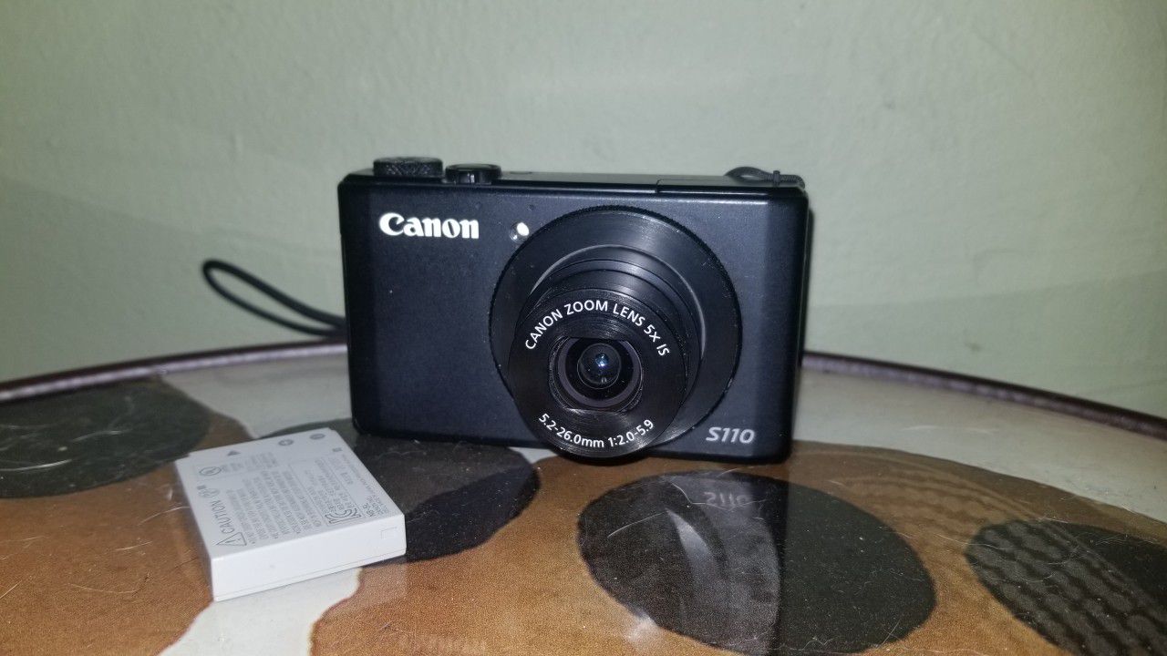 Canon s110 digital camera