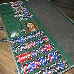 New Jack Daniels Poker Set With Cards And Dice