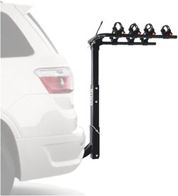 4 Bike Rack Bicycle Carrier Hitch ET-TOOL045-B-BLACK