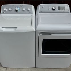 GE Large Capítulo Washer And Dryer 