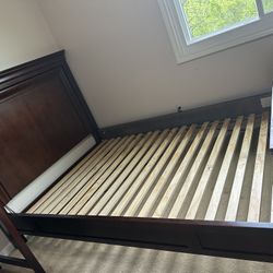 Full Bed , Night Stand , Hutch And Chest