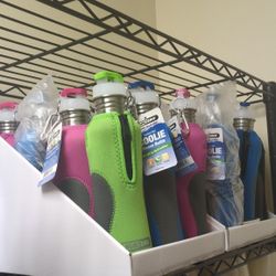 Brand new Stainless Steel Water Bottles - Black, Blue, Green, And Pink. 