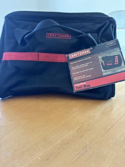 BRAND NEW Craftsman Large Mouth Tool Bag - With Tags