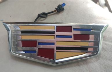 Cadillac Escalade ESV front grille emblem, specifically designed for models from 2015-2024.