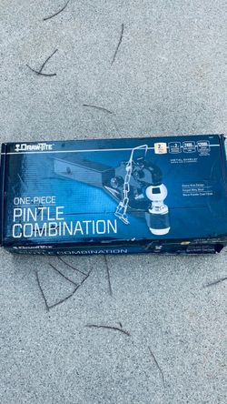 one piece pintle combo hitch