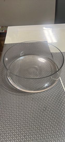 🔥 Liquidation Sale – Clear Glass Decorative Bowl / Container 🔥