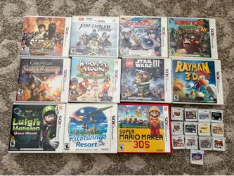 Nintendo 3ds games 15 each