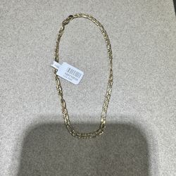 14k Fígaro Anklet Bracelet 