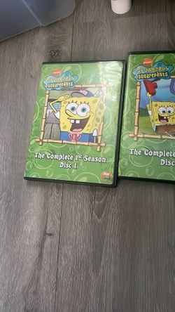 SpongeBob Season 1 disc 1,2,3