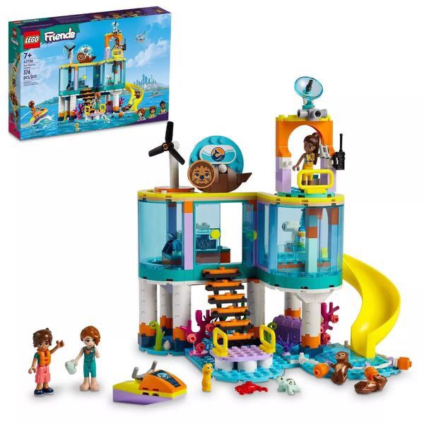 Lego Friends Sea Rescue Vet Building