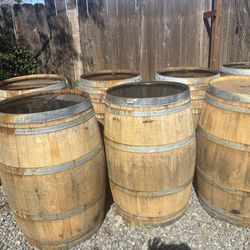 Oak barrels