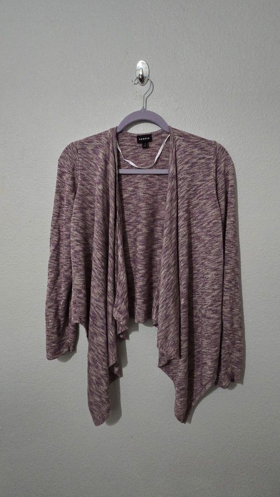 Purple Cardigan