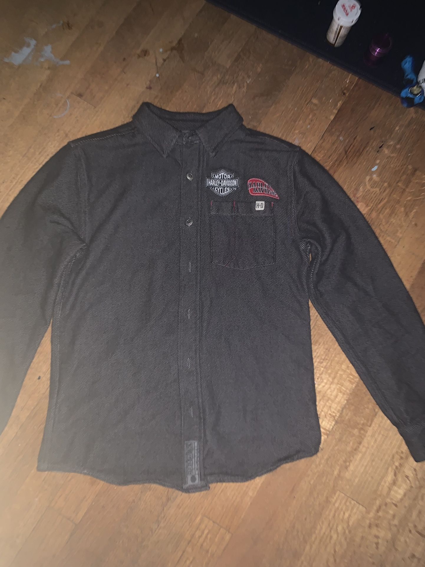 Harley Davidson Button Up