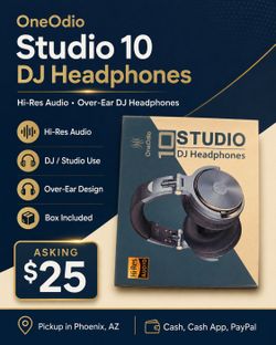OneOdio Studio 10 DJ Headphones