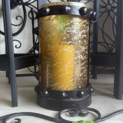 Antique Brass  Candle Holder