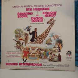 Doctor Dolittle - 1967 Motion Picture Soundtrack - Vinyl LP First Press