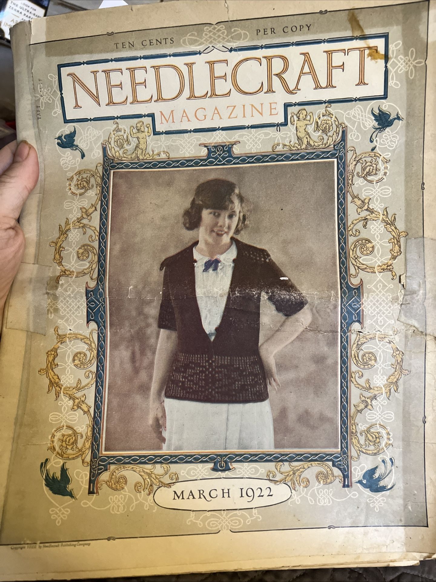 1922 Needlecraft magazine - March 1922