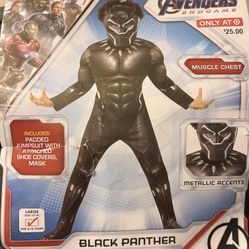 Boys Marvels Black Panther Avengers Endgame Halloween Costume