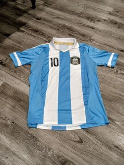Argentina Messi soccer jersey size large