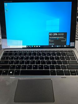 HP EliteBook X2  Touchscreen  2-in-1 detachable Keyboard Tablet/Laptop Silver
