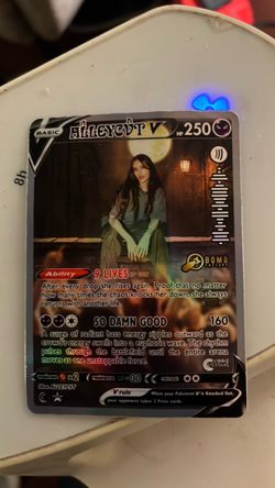Custom Olivia Rodrigo Pokémon-Style Fan Card