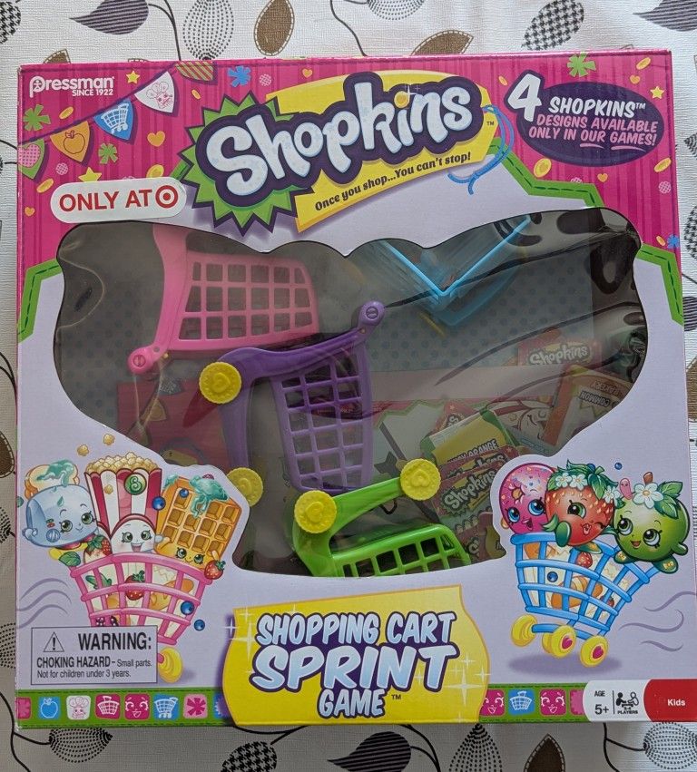Shopkins Shopping Cart Game